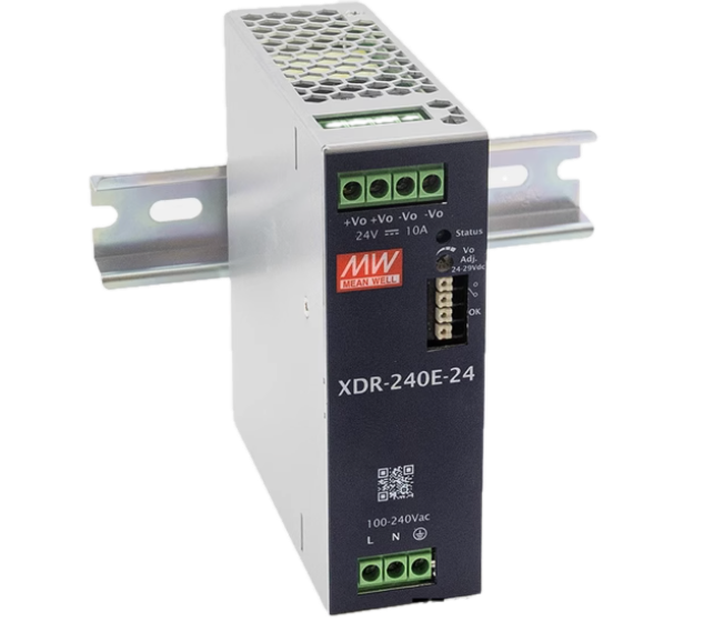 new din rail power supply solution XDR-240E-24